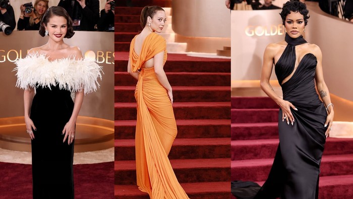 7 Artis dengan Busana Terbaik di Golden Globes 2026, Ada Selena Gomez sampai Miley Cyrus